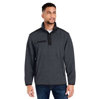 DRI DUCK® Men's Ranger Melange Fleece Pullover Sweatshirt